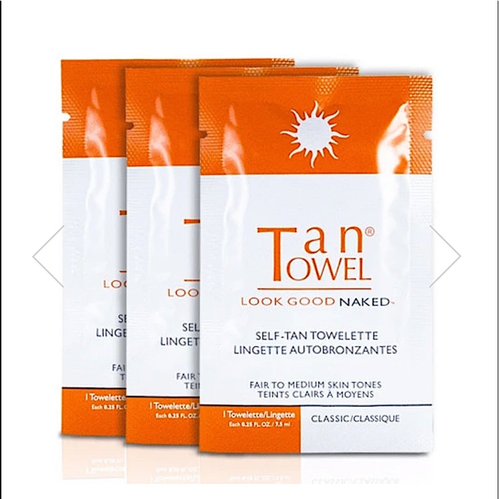 TAN AT HOME 10 TanTowel® Body Tan Towelettes